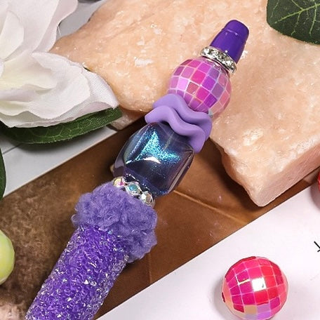 A.【For Pen DIY】Colorful Donut Large Hole Bead Mix