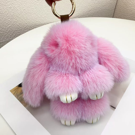 A. Plush Bunny Keychain Bagcharm