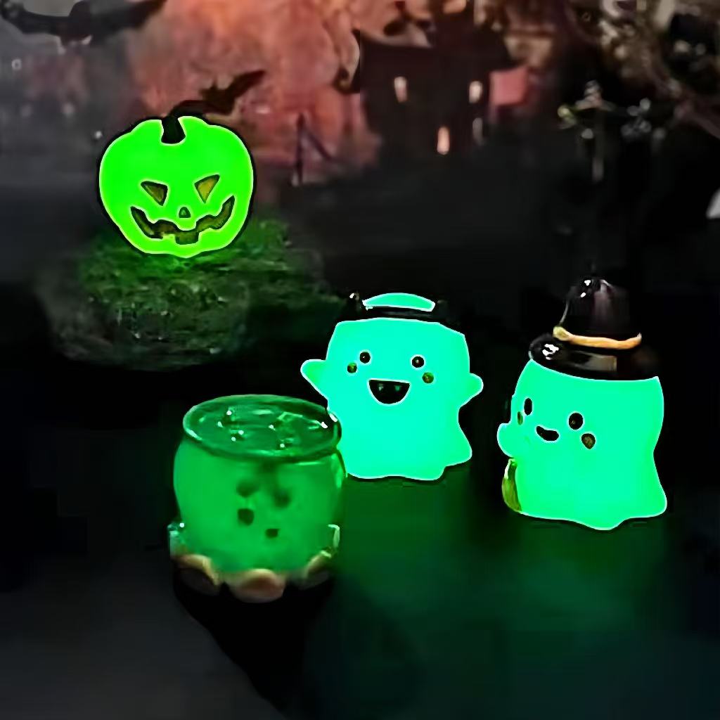 B. Luminous Glow-in-Dark Halloween Charms