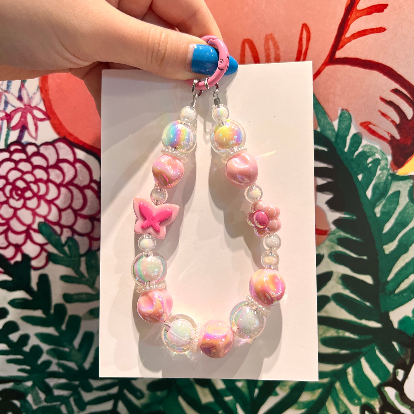 G. 20%OFF!!!Acrylic candy bead phone strap (OPEN IN LIVE)