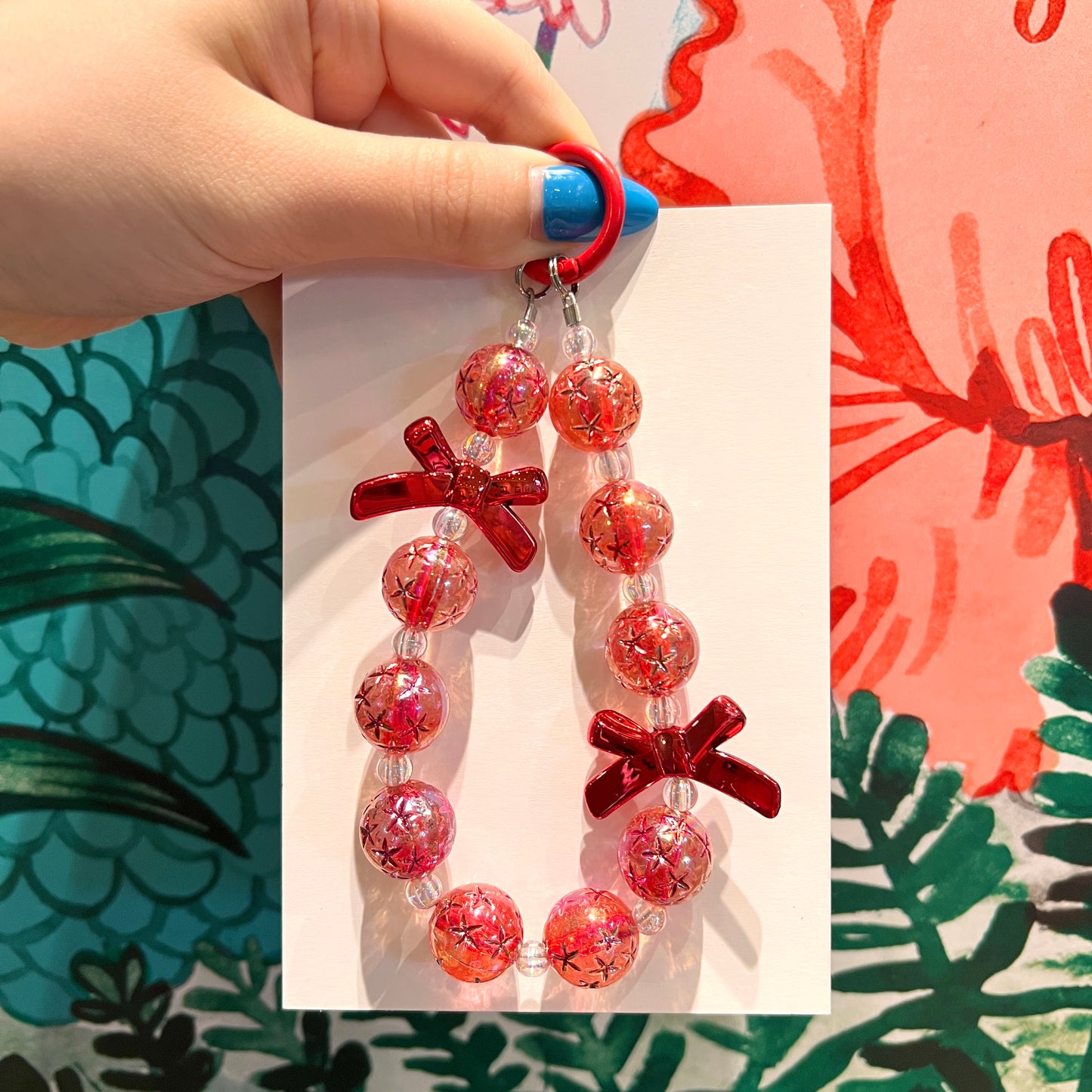 G. 20%OFF!!!Acrylic candy bead phone strap (OPEN IN LIVE)