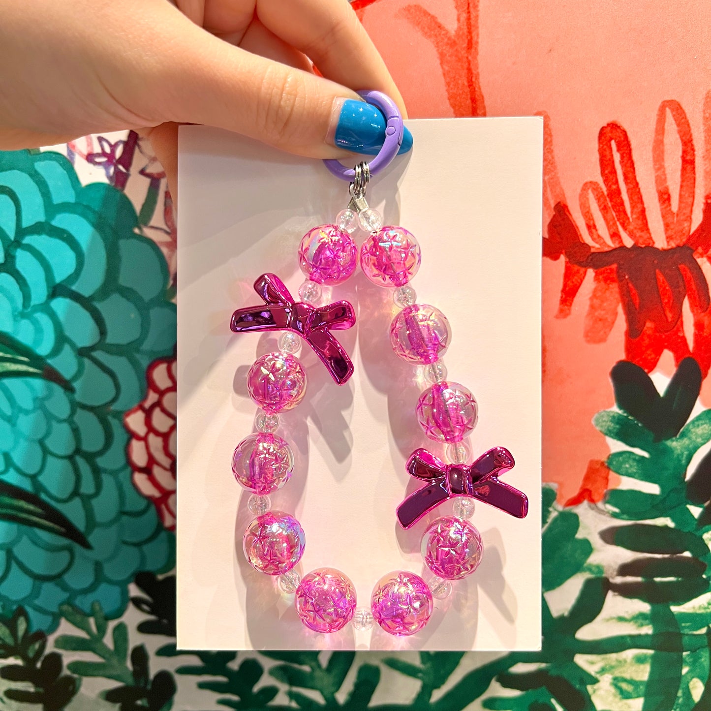 G. 20%OFF!!!Acrylic candy bead phone strap (OPEN IN LIVE)