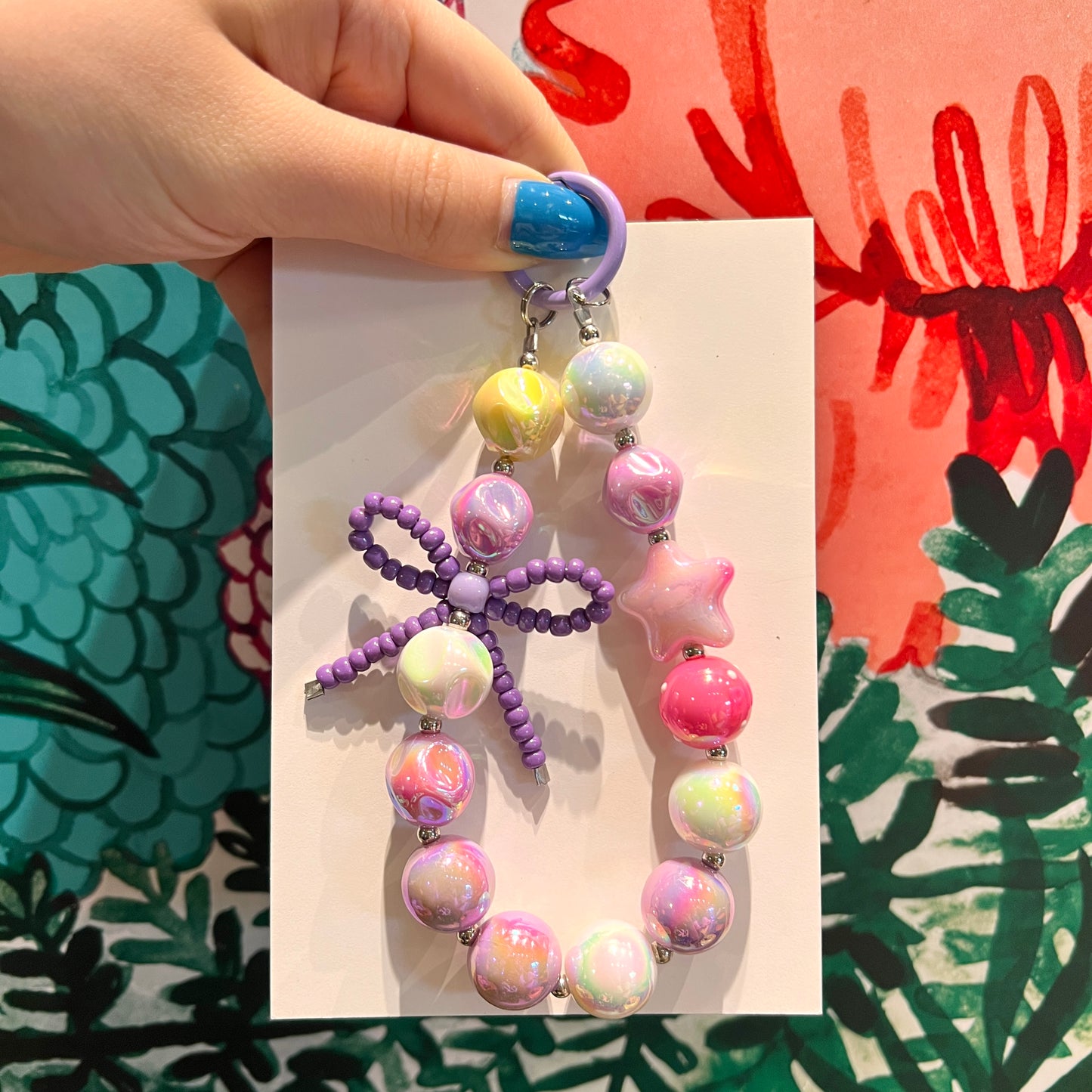 G. 20%OFF!!!Acrylic candy bead phone strap (OPEN IN LIVE)