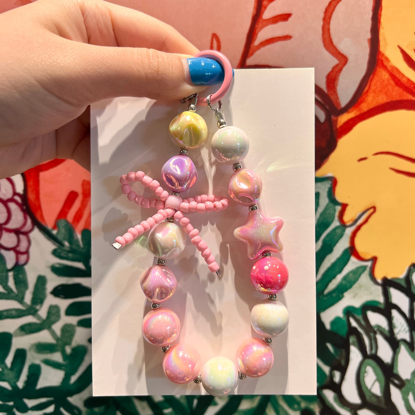 G. 20%OFF!!!Acrylic candy bead phone strap (OPEN IN LIVE)
