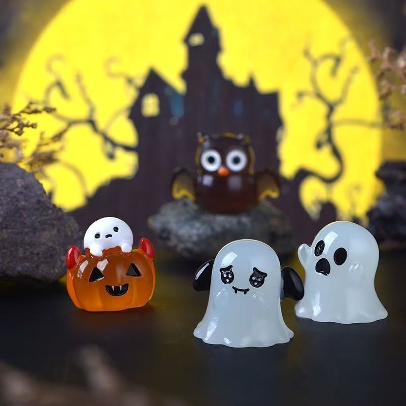 B. Luminous Glow-in-Dark Halloween Charms
