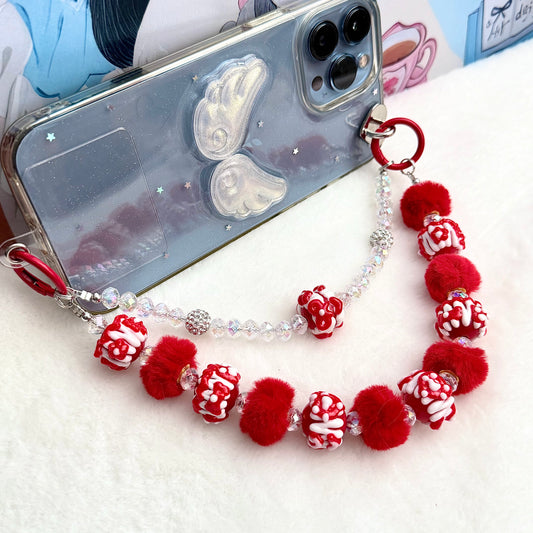 A. a.【NEW】Chic Phonechain-Double Chain Phone Strap