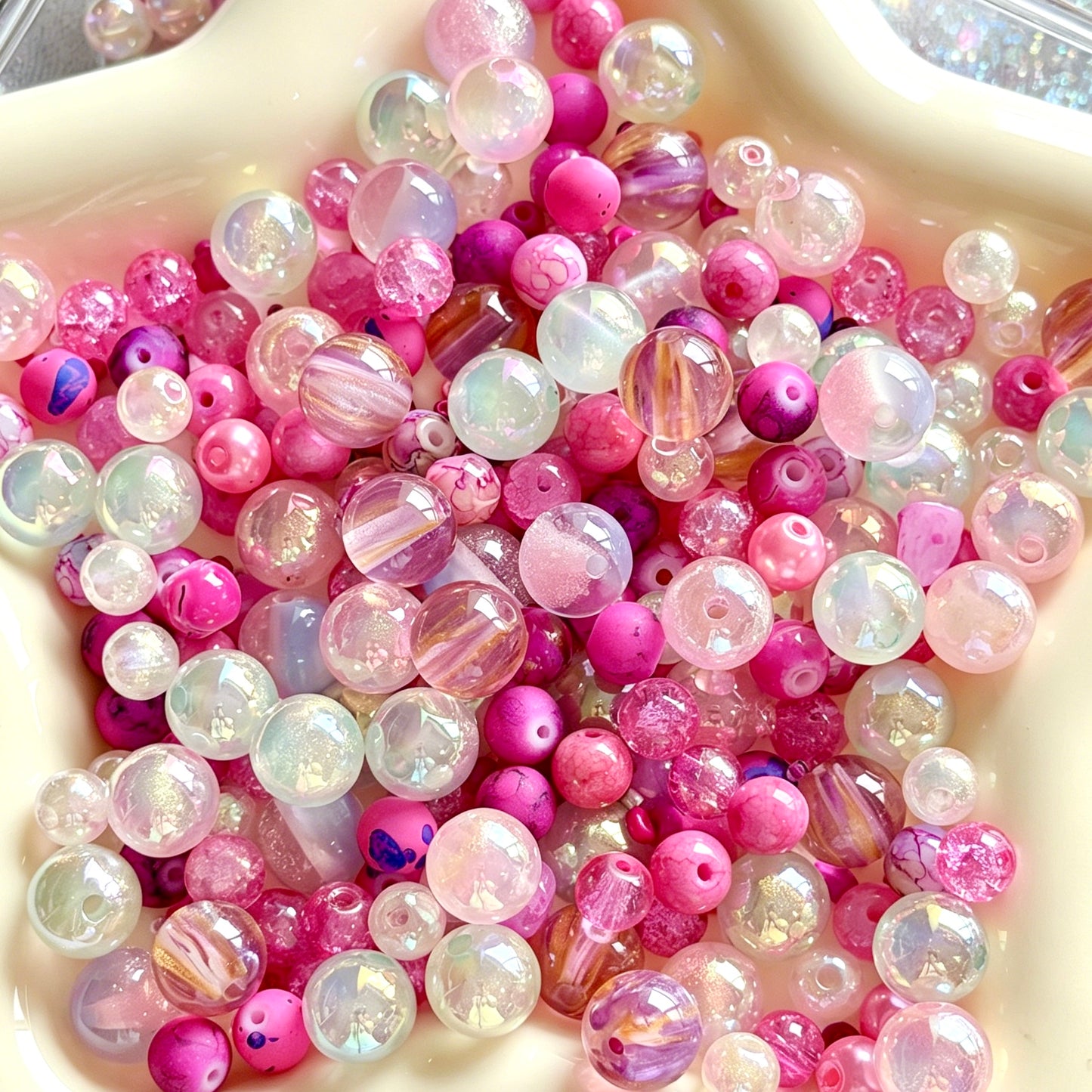 A.【For Jewelry】Live Product-Blush Aurora Bead Mix