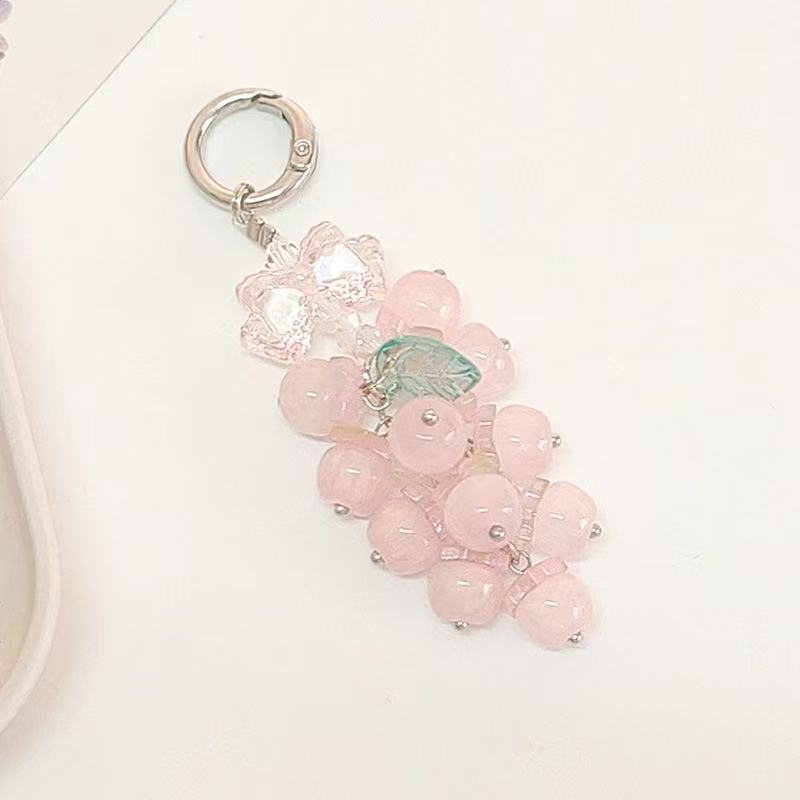 A.a. Grape Keychain-Cute Fruit Bag Charm