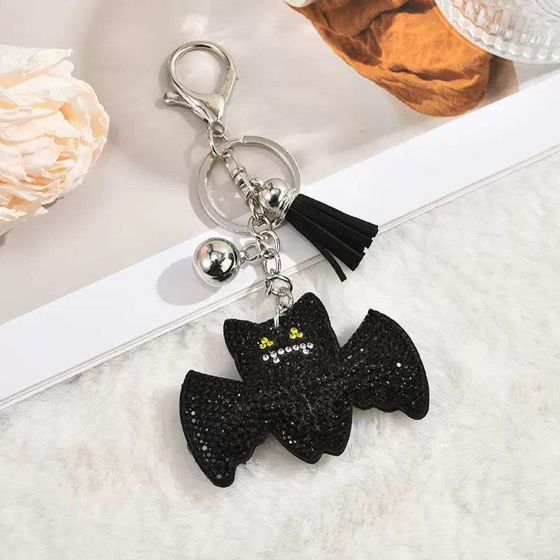【NEW】Bling & Creatures Bag Charm with Keychain,Fasion Accessory for Keys, Purse, Backpack