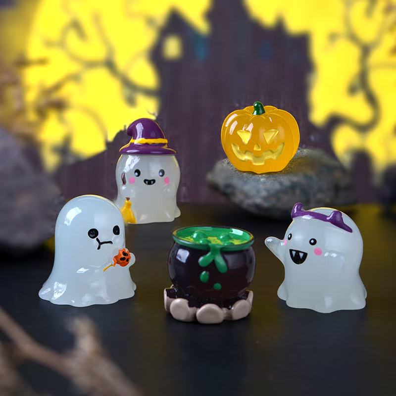 B. Luminous Glow-in-Dark Halloween Charms