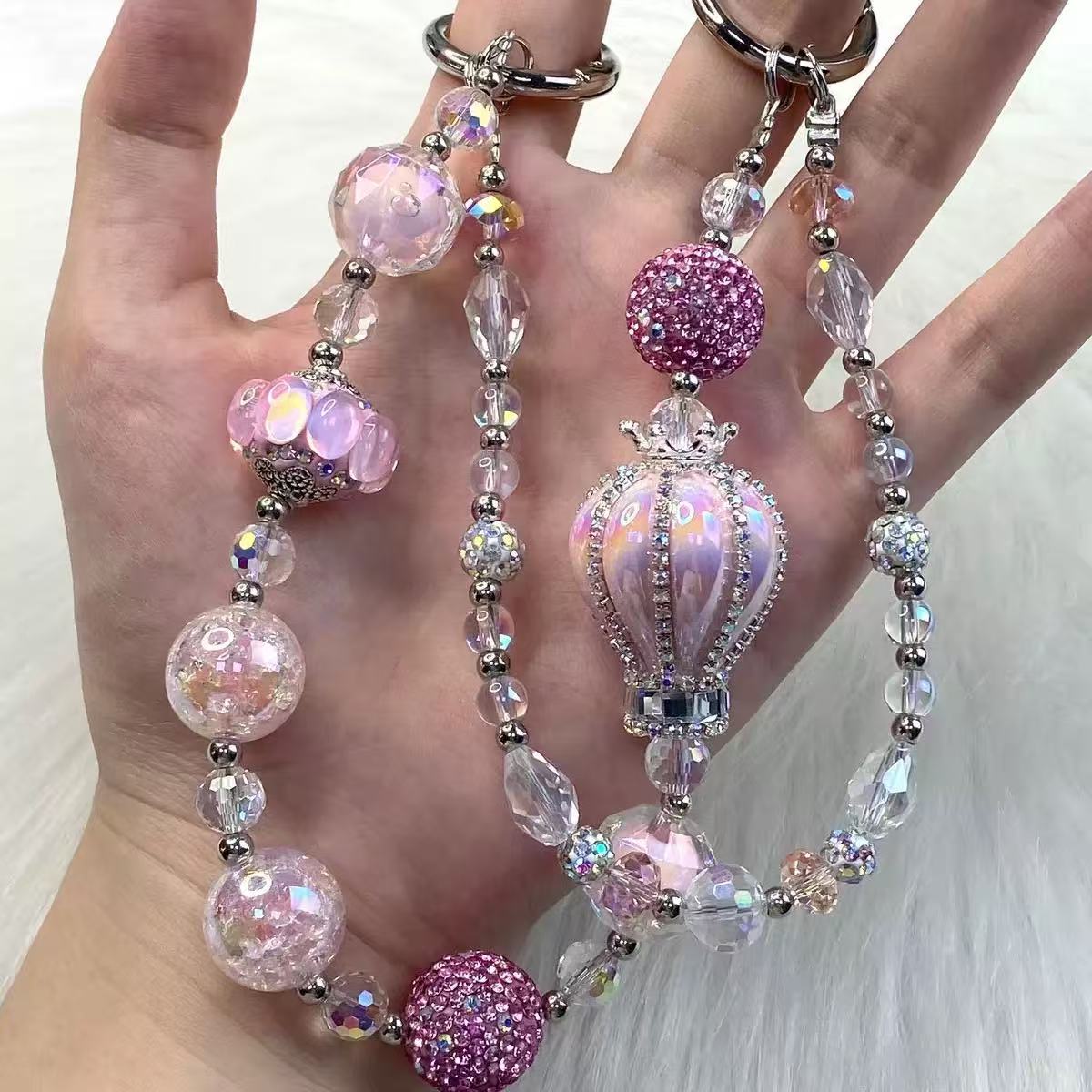 B. Shiny Luxury Phone-chain