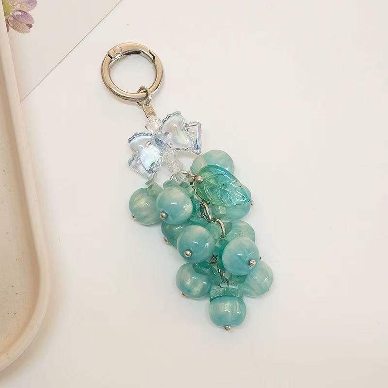 A.a. Grape Keychain-Cute Fruit Bag Charm