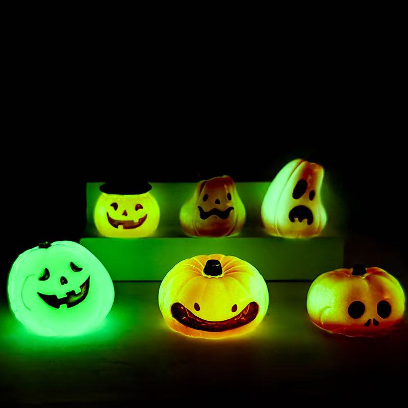 B. Luminous Glow-in-Dark Halloween Charms