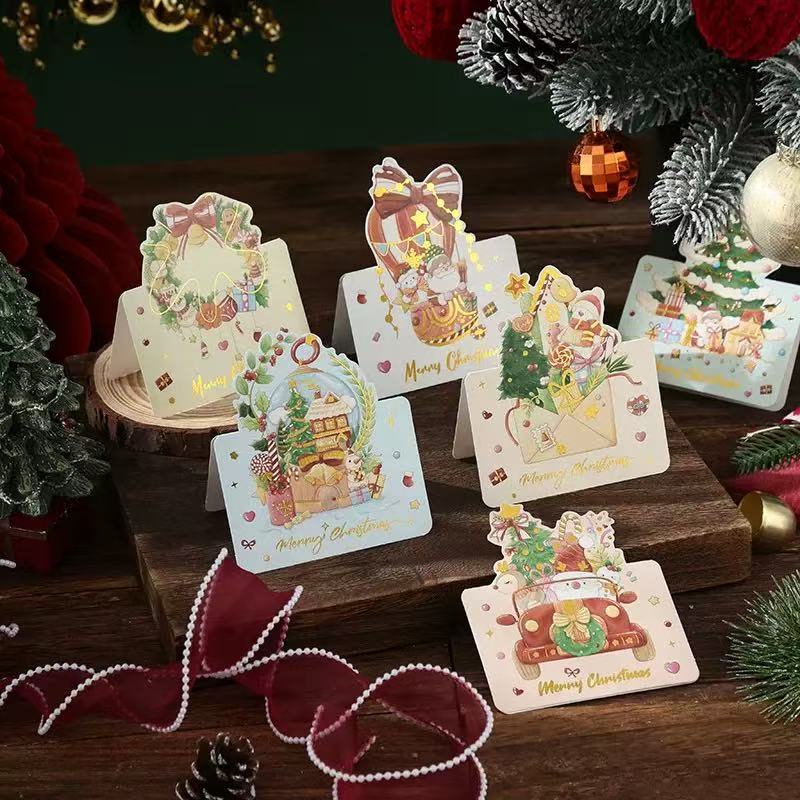 C. Elegant Christmas Cards - Assorted Designs for Family, Friends, Coworkers to Send Holiday Greetings