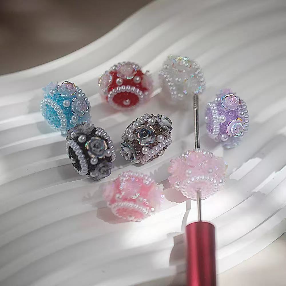 A. Beads for Fancy Pen/Keychain/Phone-chain/Bracelet(OPEN IN LIVE)
