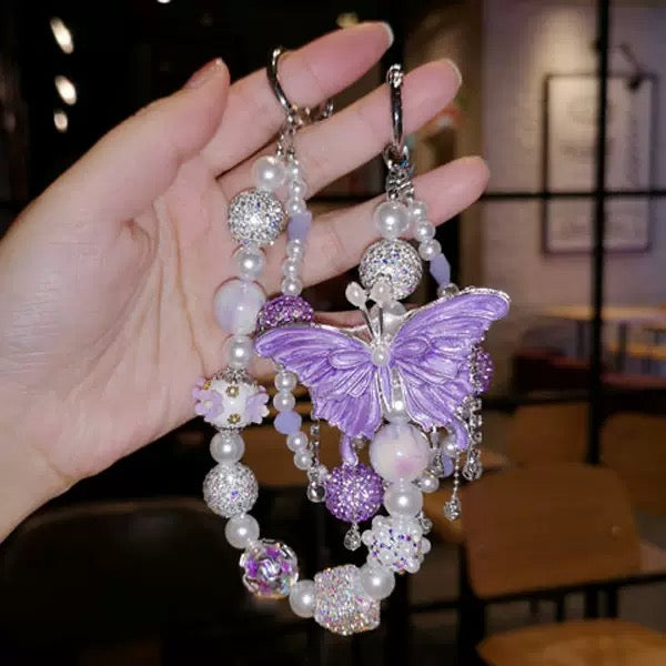 B. Shiny Luxury Phone-chain