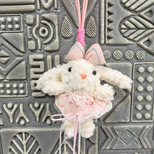 A.【NEW】Fluffy Bunny Stuffed Animal (OPEN IN LIVE)