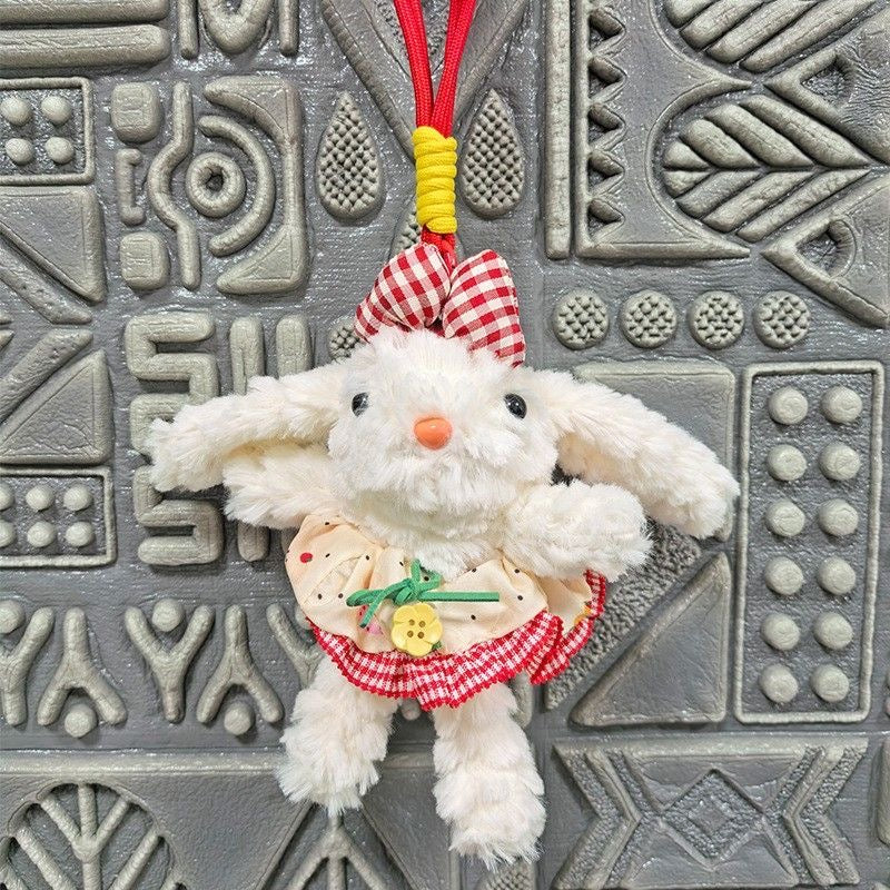 A.【NEW】Fluffy Bunny Stuffed Animal (OPEN IN LIVE)