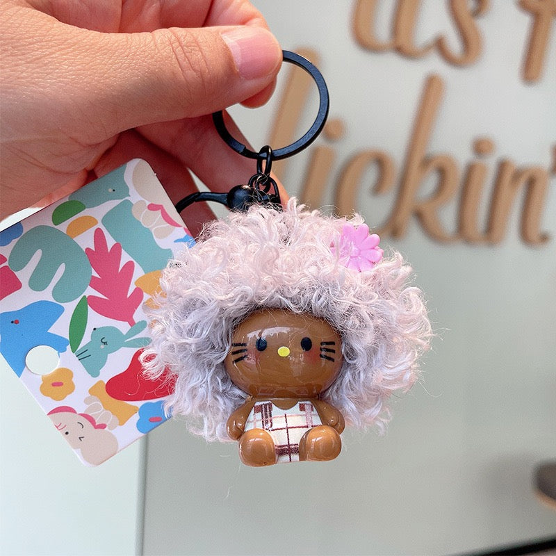 A.a.【NEW!】Kitty Keychain
