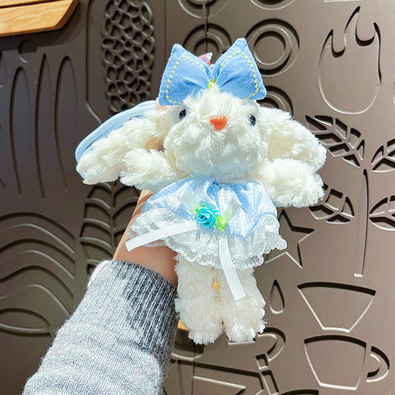 A.【NEW】Fluffy Bunny Stuffed Animal (OPEN IN LIVE)