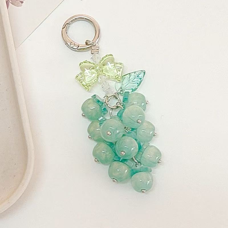 A.a. Grape Keychain-Cute Fruit Bag Charm