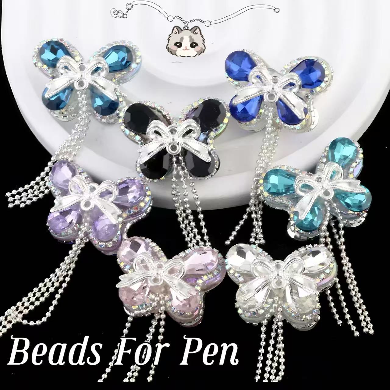 A. Beads for Fancy Pen/Keychain/Phone-chain/Bracelet(OPEN IN LIVE)