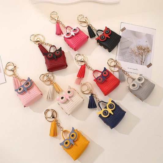 B. Colorful Mini Purse Keychain-Fashion Gift,Birthday Christmas Present